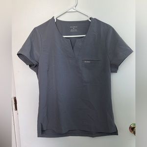 Grey Jaanuu Scrub Top